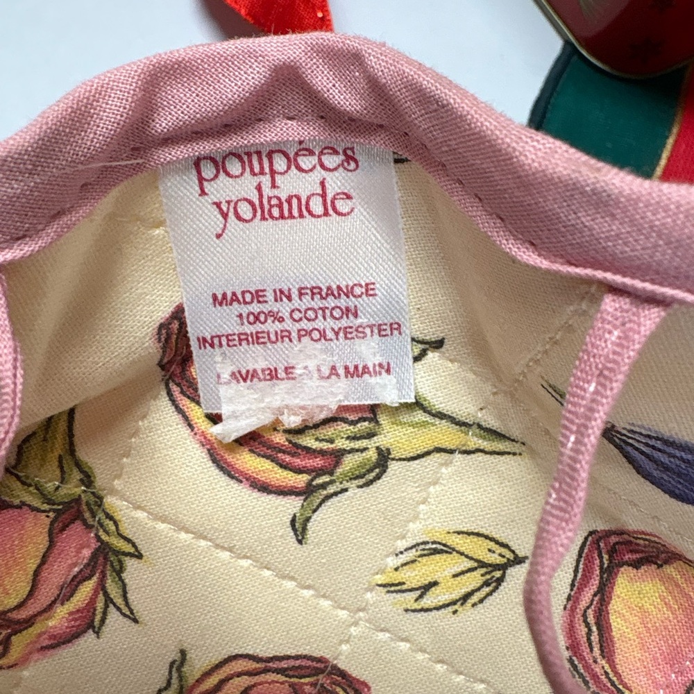 Poupées Yolande Floral Quilted Tote
